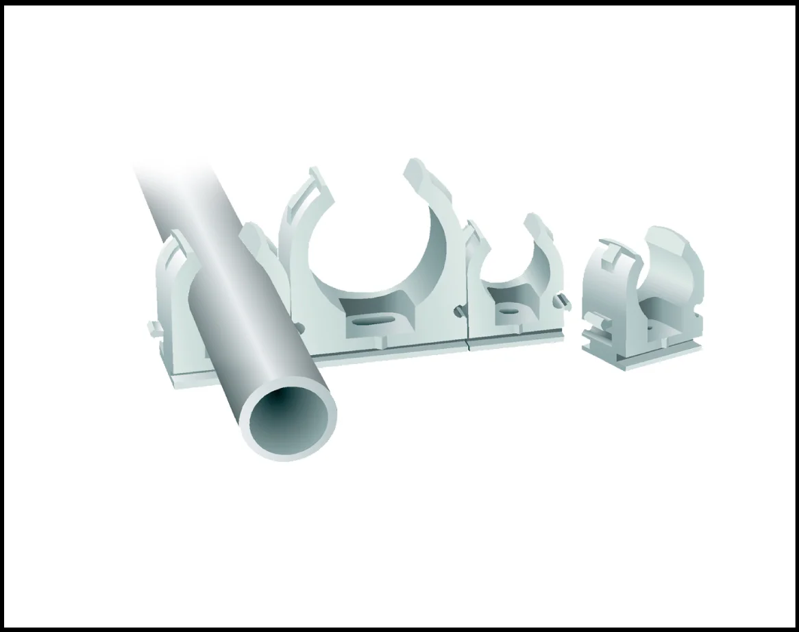 Abrazadera de plástico multiclip nylon MC