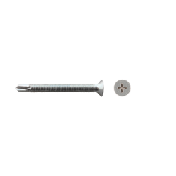 Tornillo para PVC, rosca métrica punta broca PVM