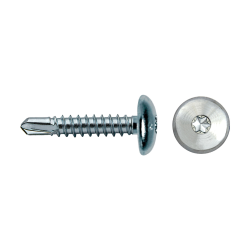 Tornillo punta broca cabeza botón BTT
