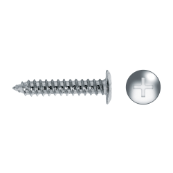 Tornillo rosca chapa FS con cabeza baja e impronta PH