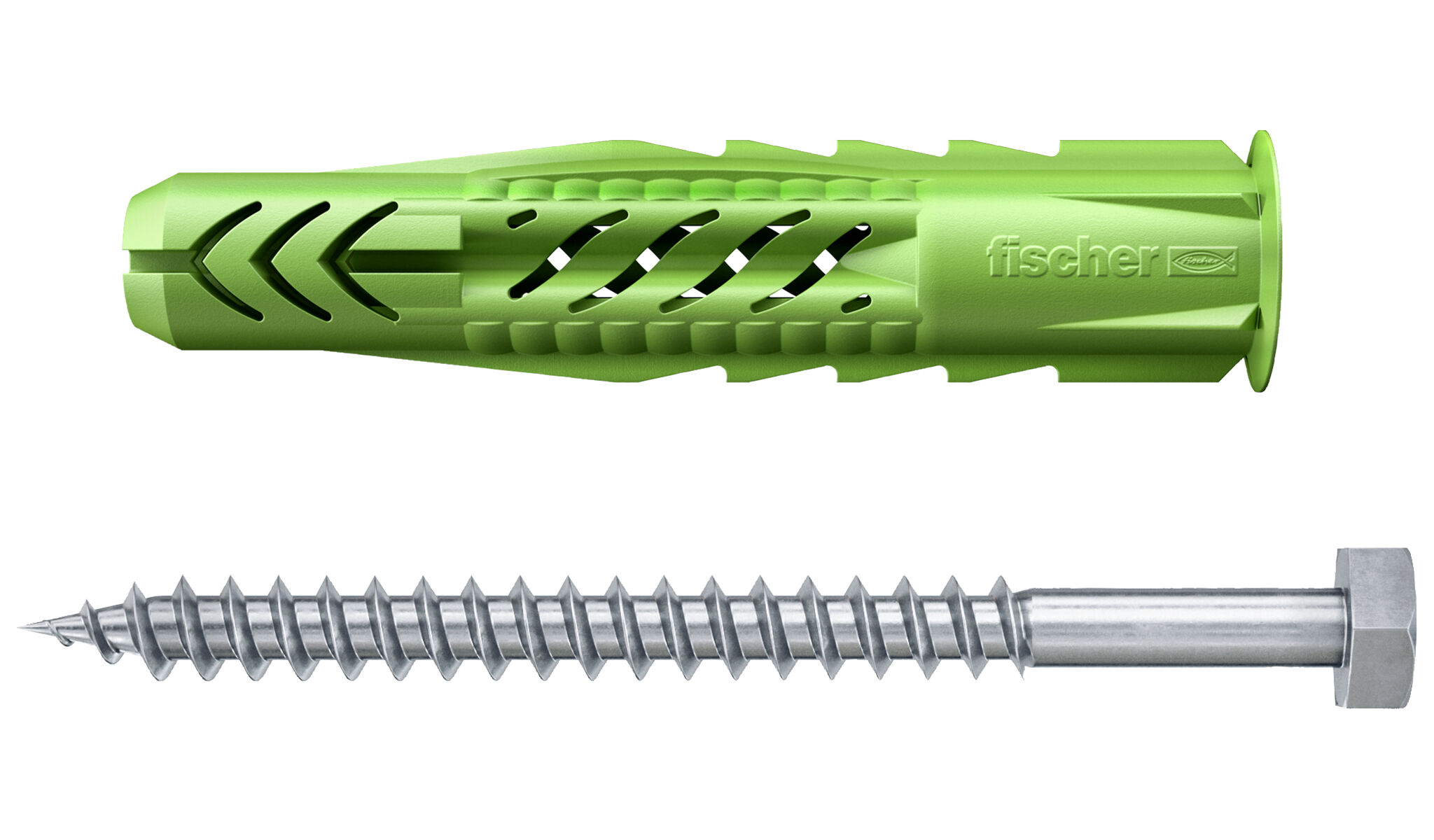 Blister Taco UX Green 10x60 con Tornillo - 4 uds.