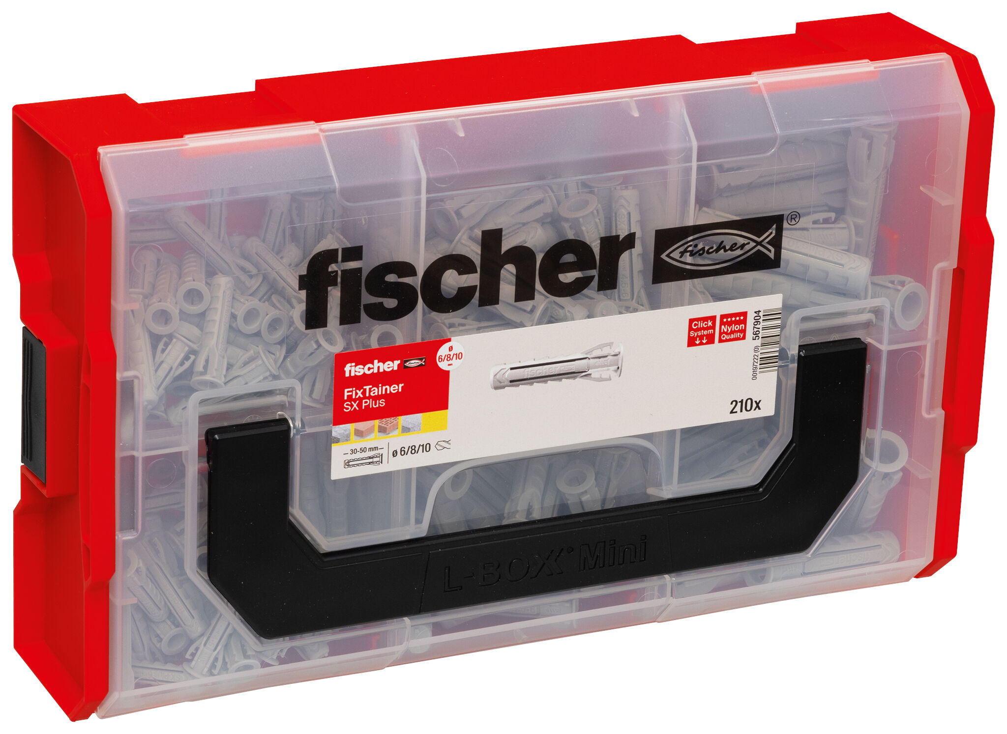 Caja variada tacos SX Plus 6/8/10 - 210 (antes534090)
