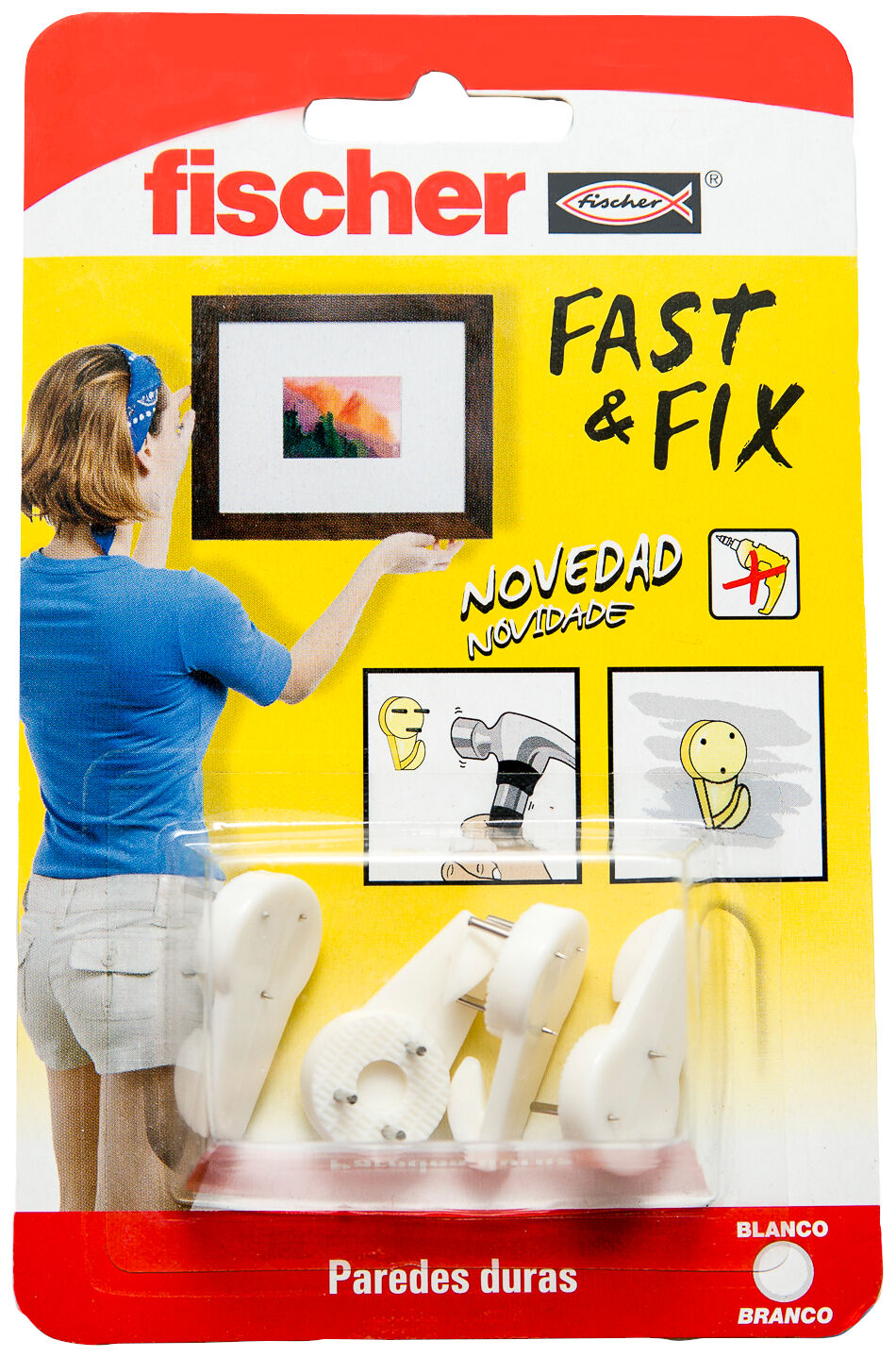 COLGADOR 3 PUNTAS FAST & FIX