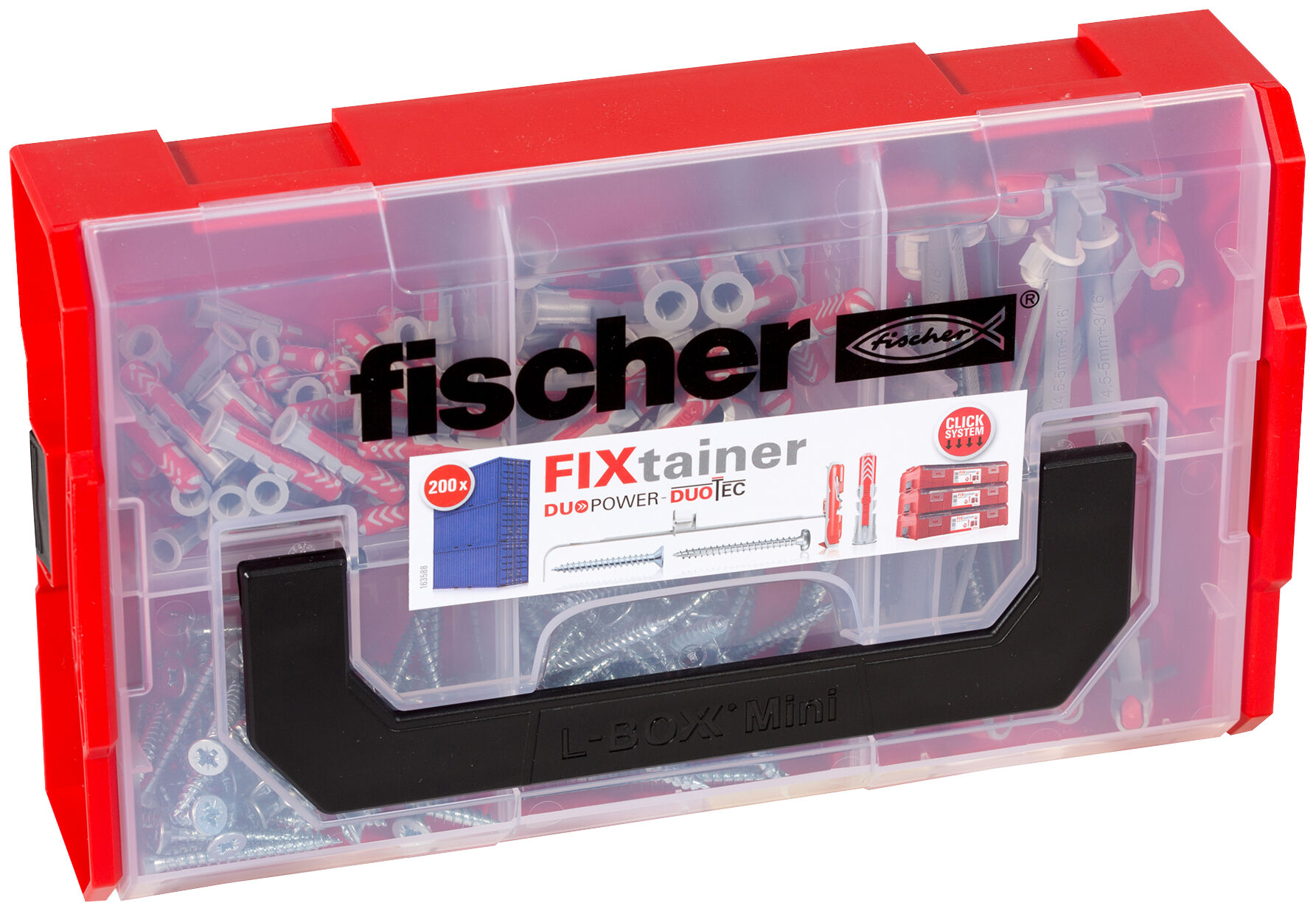 FixTainer DuoPower con DuoTec y tornillos