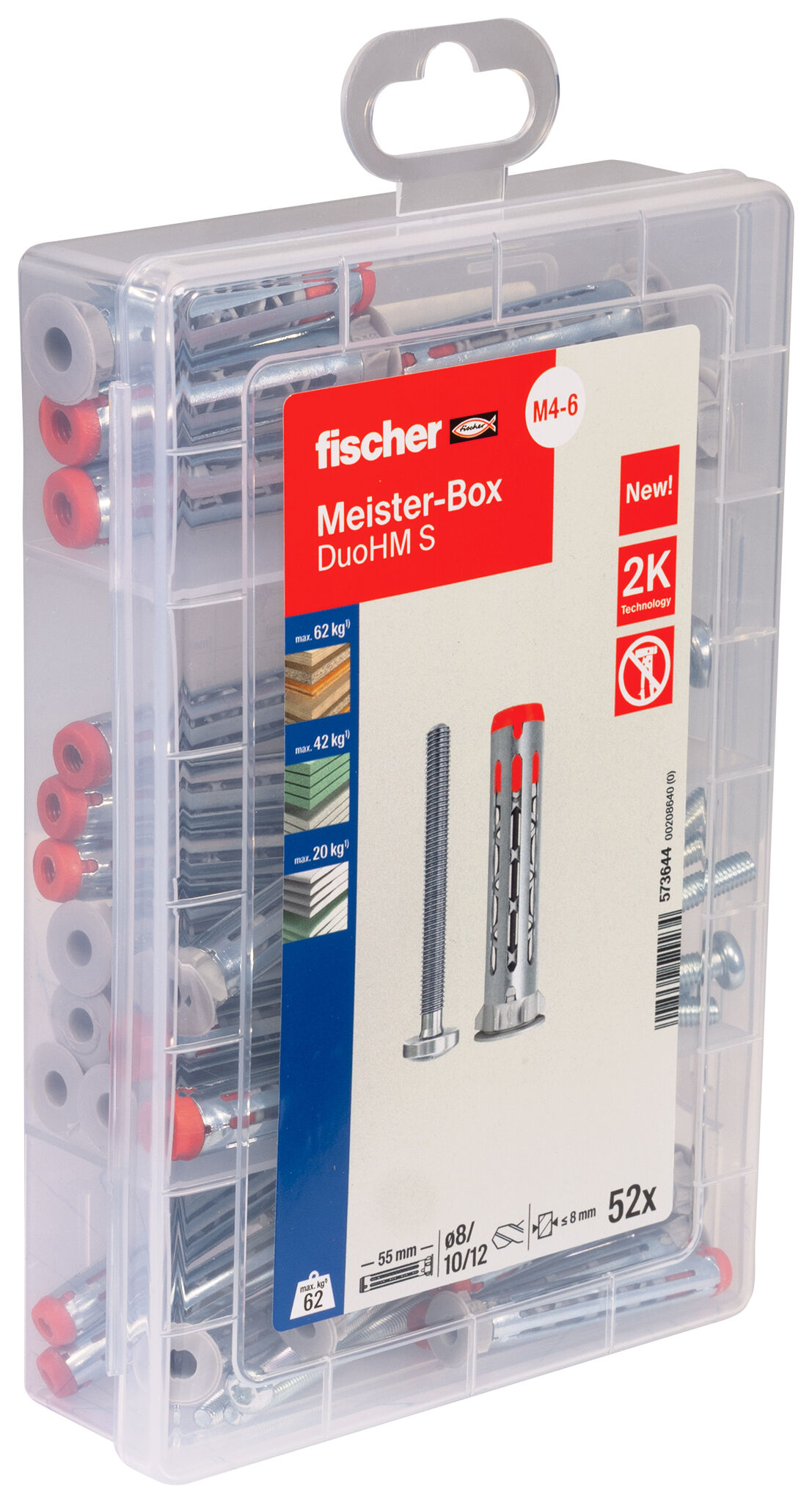 Meister-Box - DuoHM con Tornillos (52 uds)
