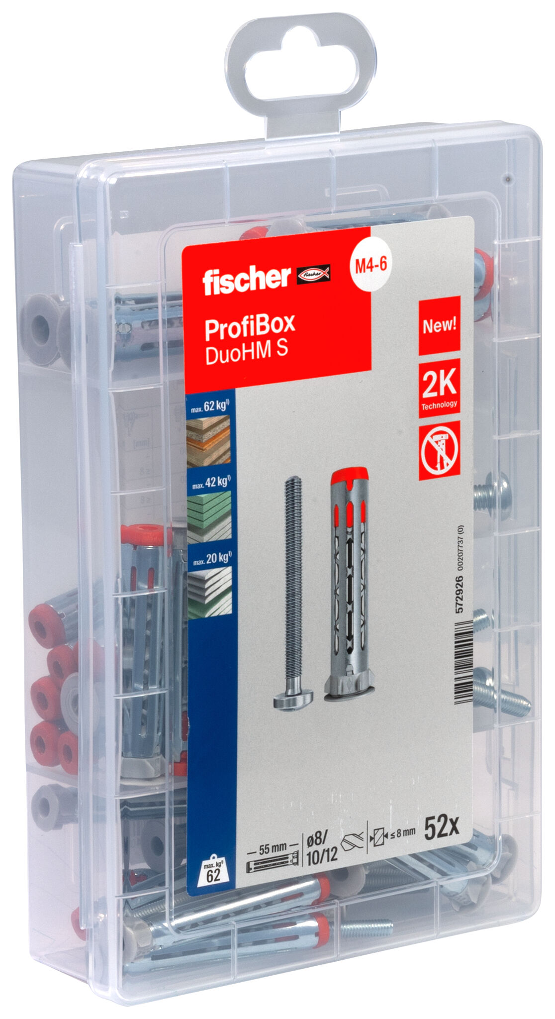 Profi-Box - DuoHM con Tornillos (52 uds)