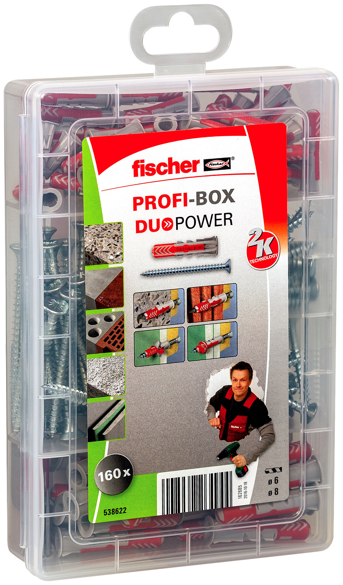 Profi-Box DuoPower con tornillos