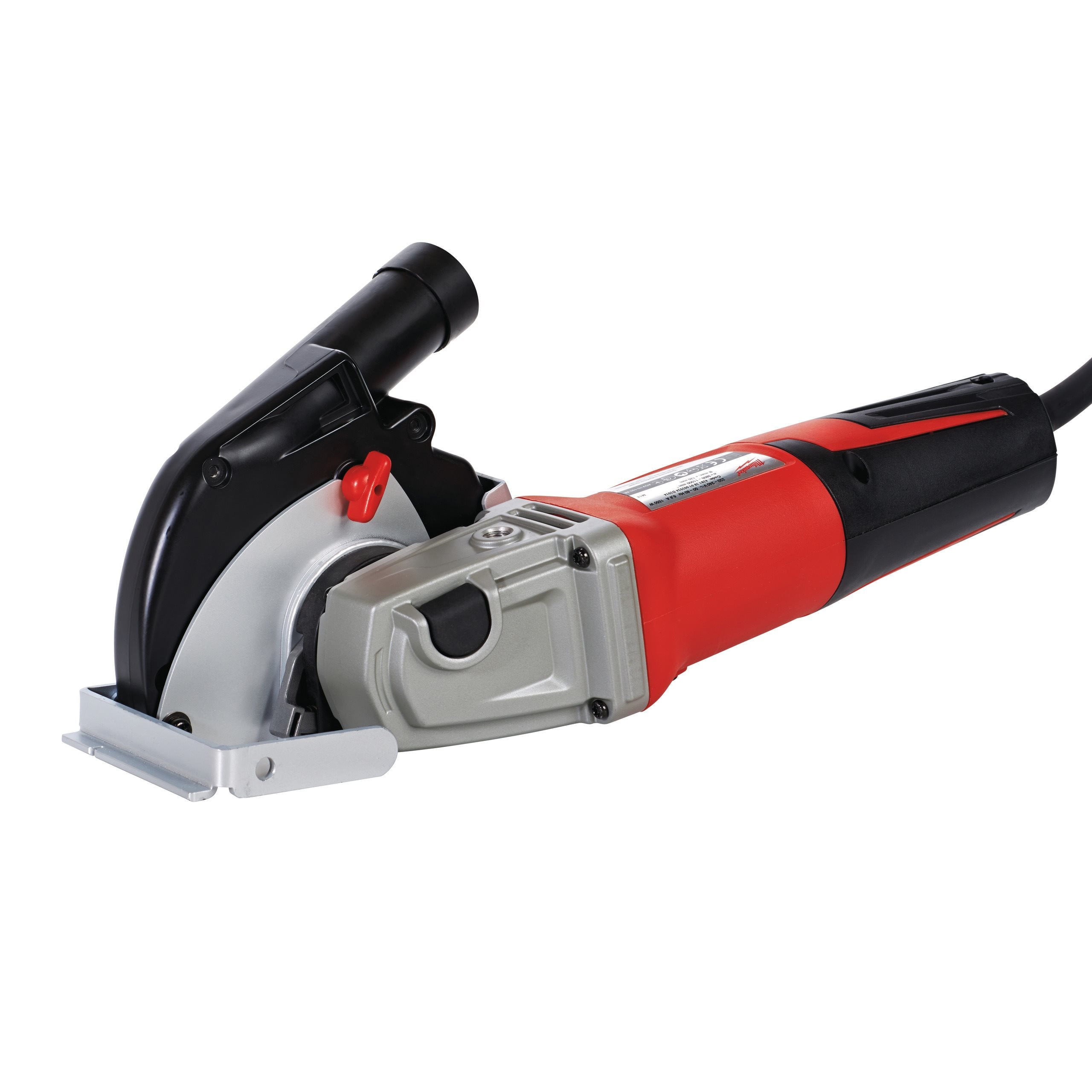 Amoladora angular de 1.550W con protector para corte (profundidad de 28mm)