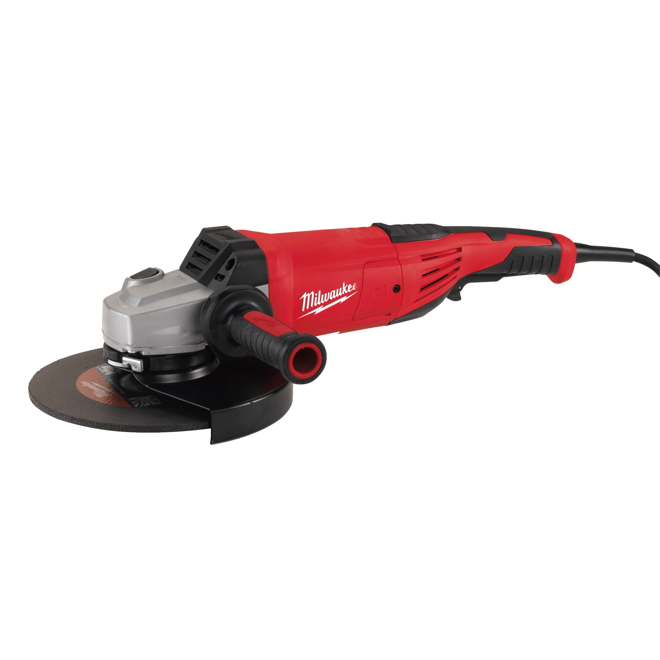 Amoladora de 2.400W con AVS y protección contra el retroceso