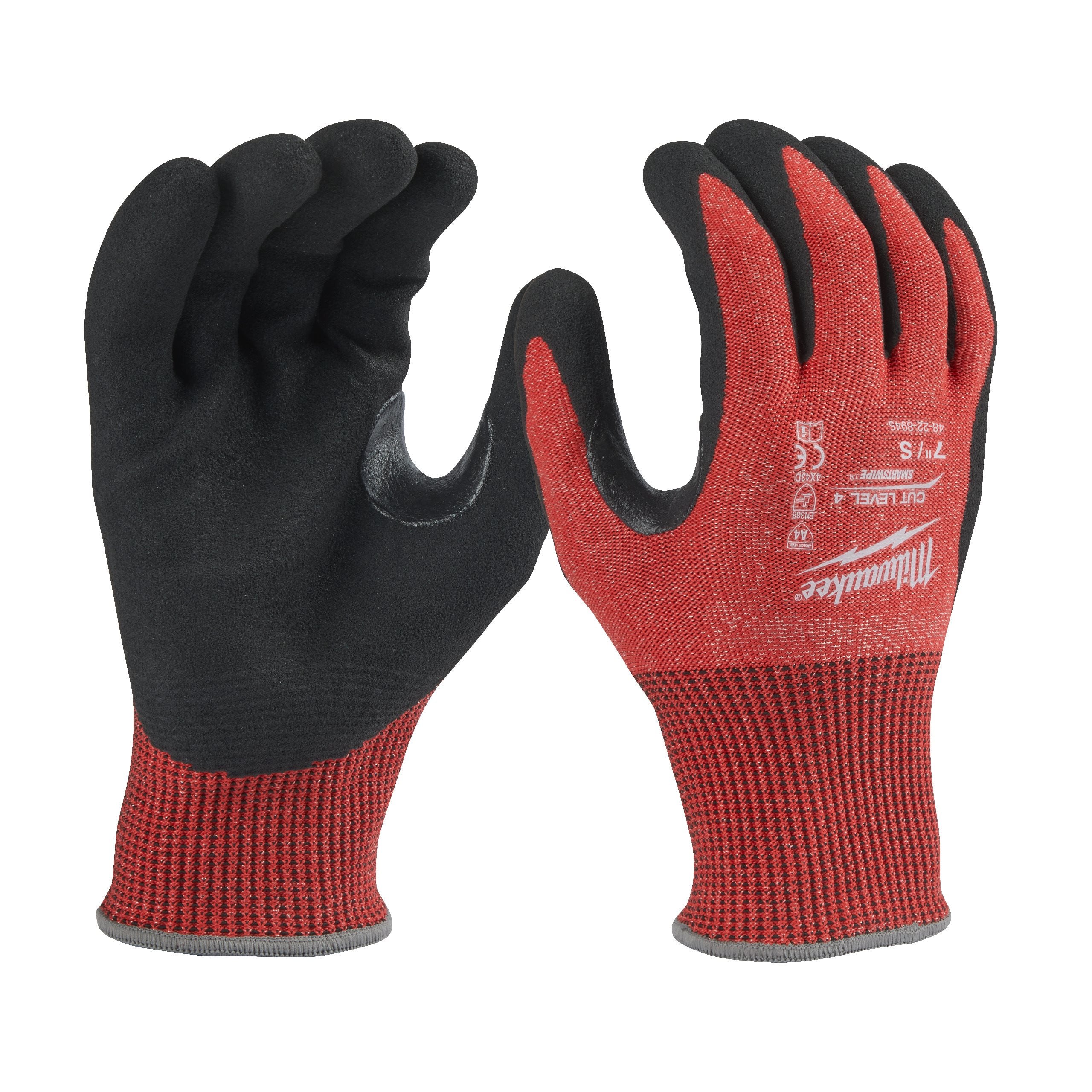 Guantes anticorte de nitrilo Nivel D