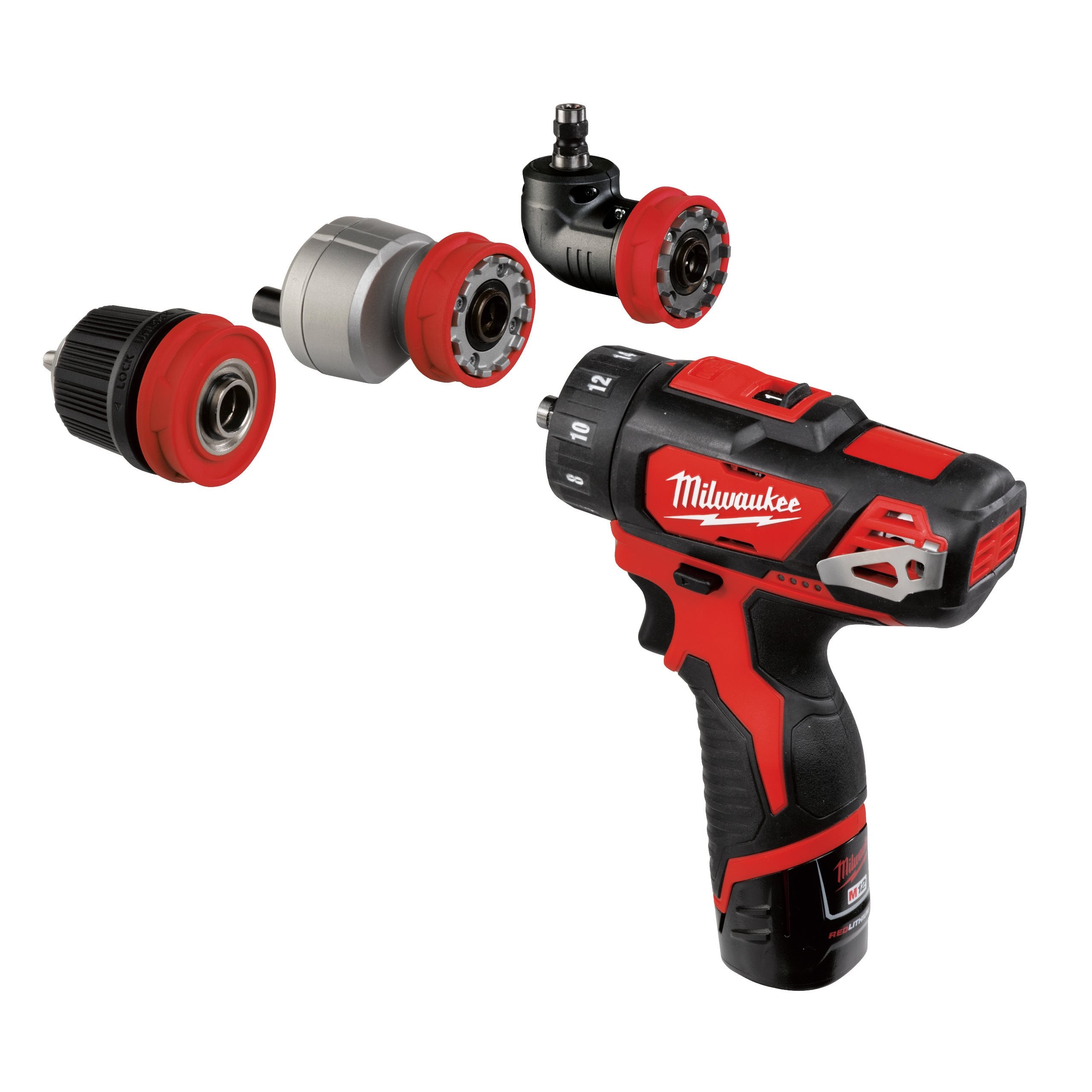 Taladro atornillador subcompacto M12™ con portabrocas desmontable