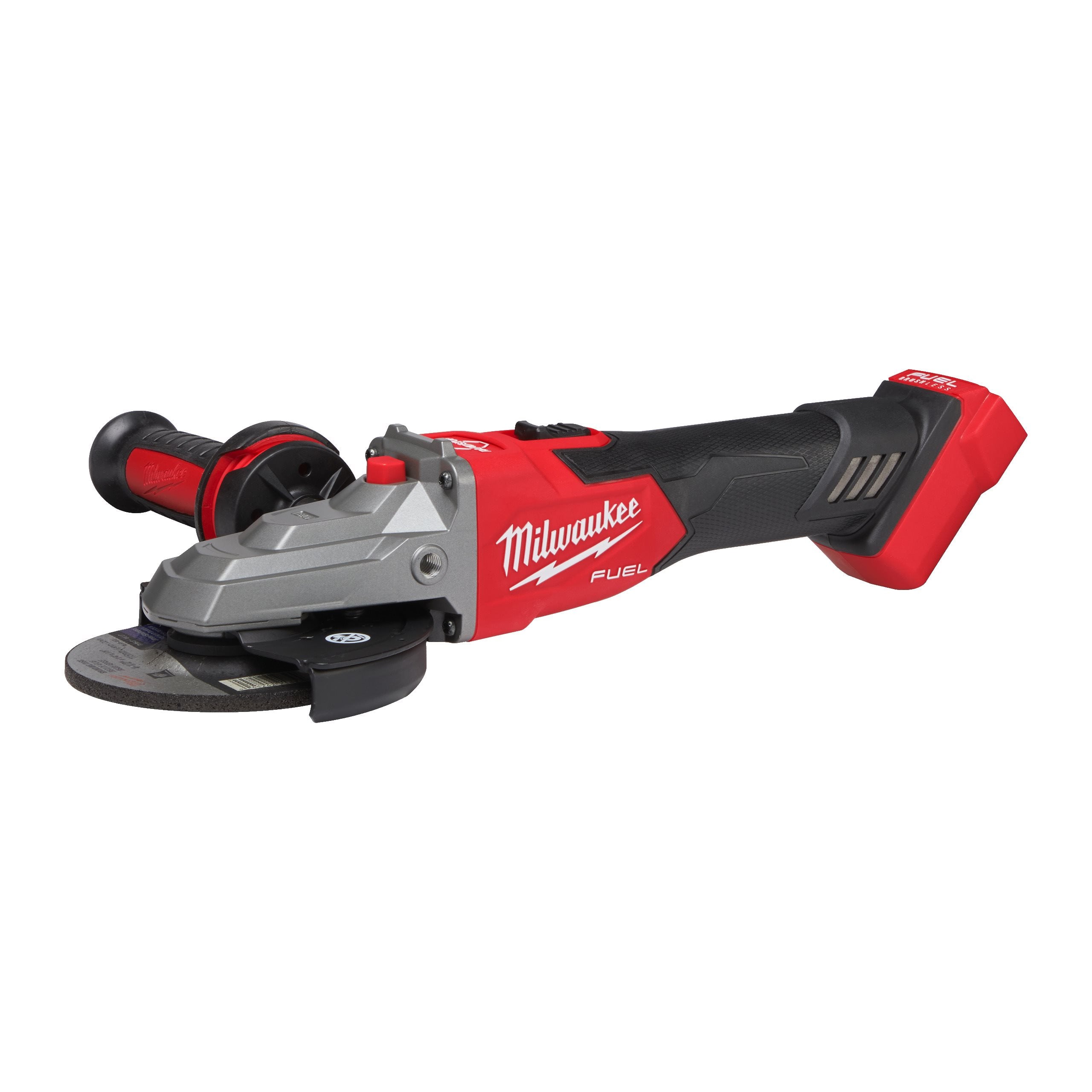 Amoladora angular M18 FUEL™ de 125mm con cabeza plana, freno e interruptor de botón
