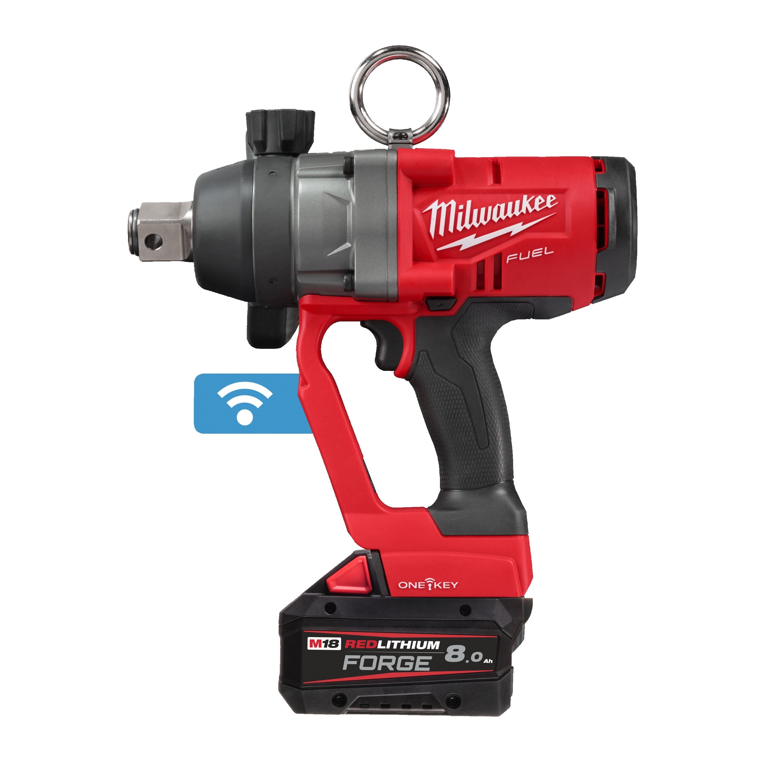 Llave de impacto de alto par M18 FUEL™ ONE-KEY™ de 1″ con anillo