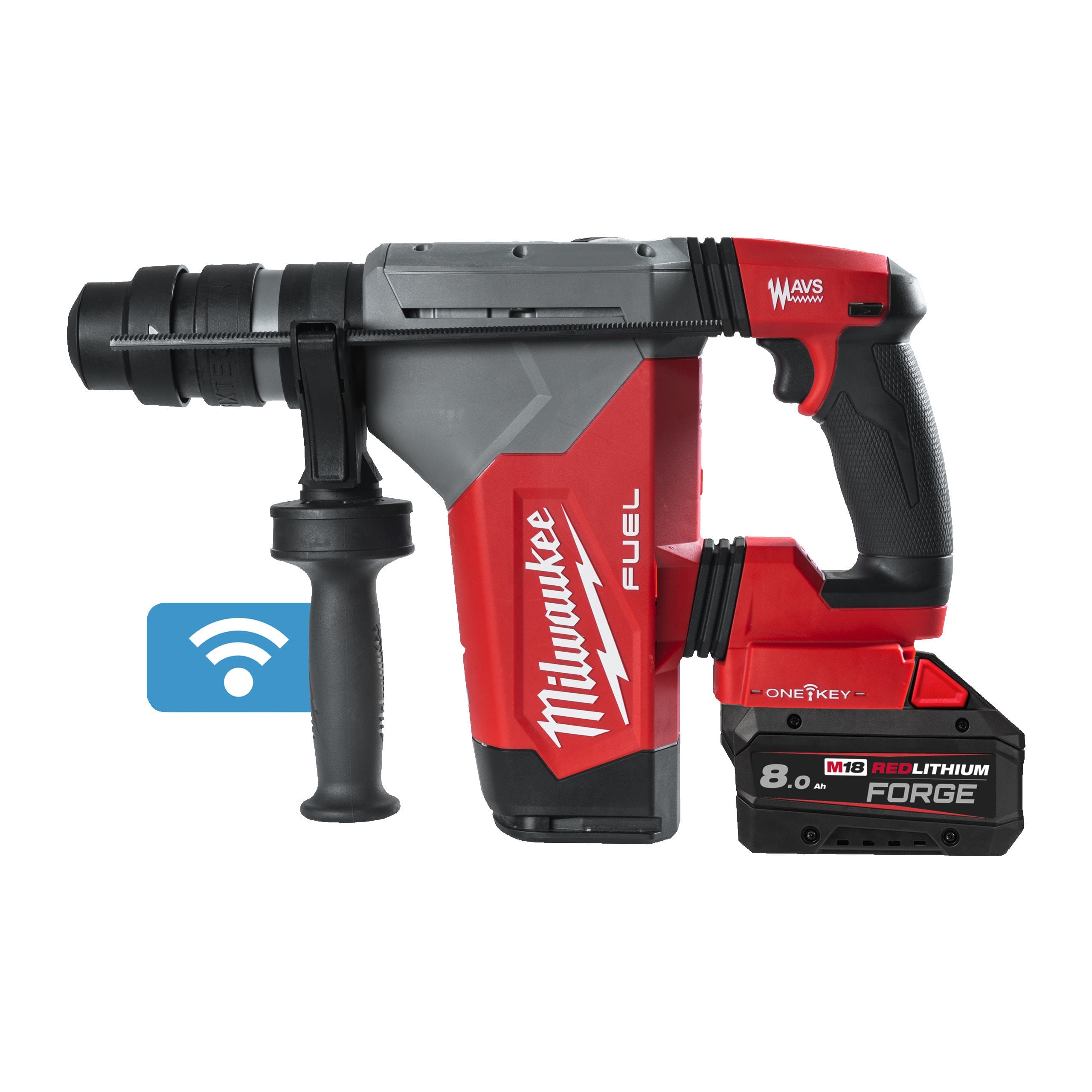 Martillo combinado SDS-Plus M18 FUEL™ de 32mm con ONE-KEY™ y FIXTEC™